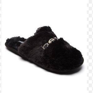 ❤️ bebe Super Soft Slippers Black 10 ❤️